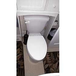 Comfort Height Toilet Installation